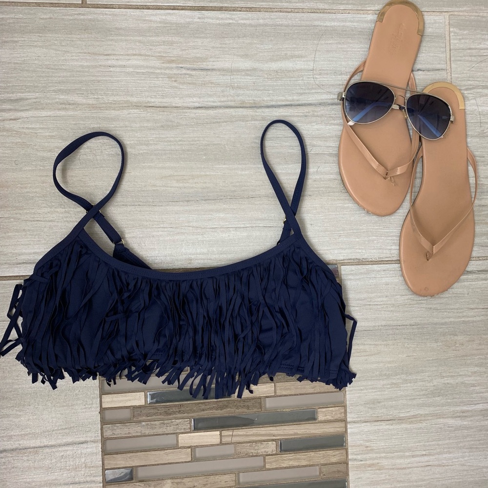 NAVY BLUE BIKINI TOP